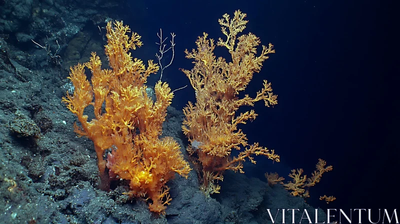 AI ART Deep Sea Coral Formations