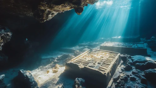 Sunlit Underwater Ruins