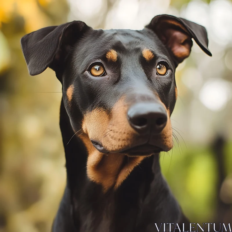 Close-Up Canine Portrait