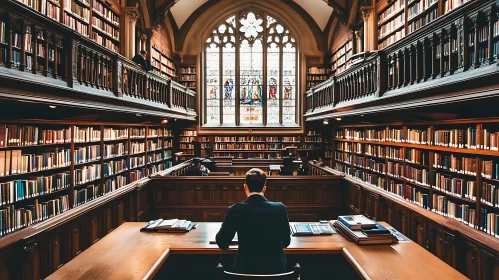 Classic Library Study Space