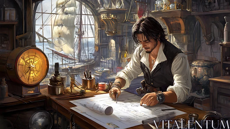 Pirate Engineer at Work