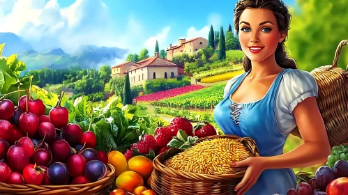 Rural Harvest: A Portrait of Abundance