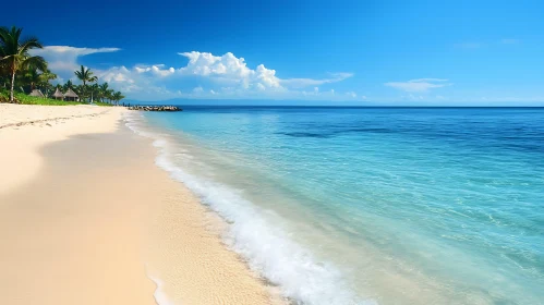 Peaceful Beach Getaway with Turquoise Sea
