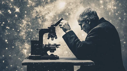 Cosmic Research with a Microscope