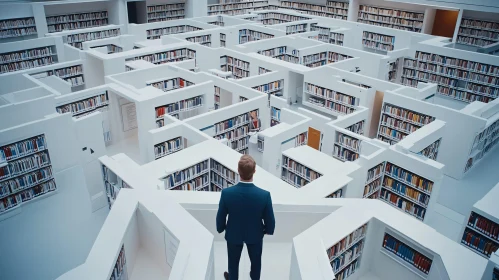 The Labyrinthine Library: A Quest for Knowledge