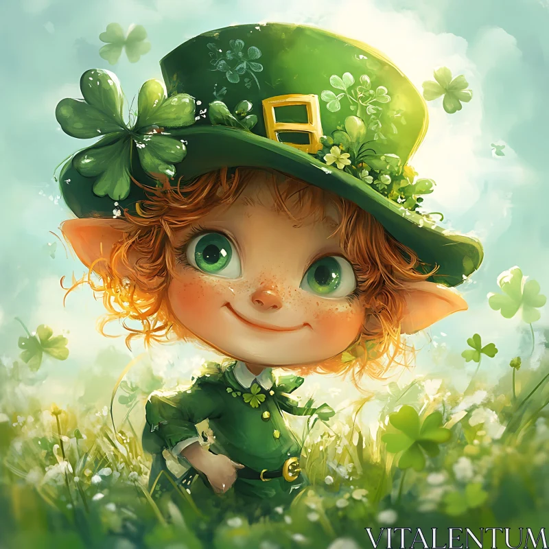 Charming Leprechaun Portrait