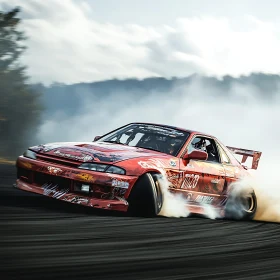 High-Speed Drifting on a Race Track