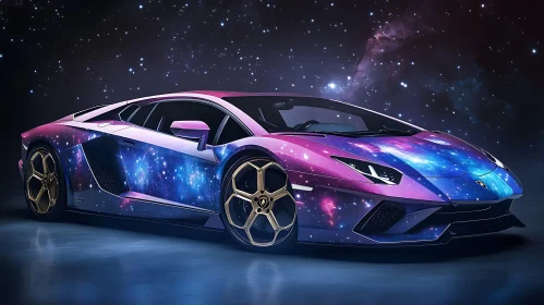 Stellar Supercar with Cosmic Design