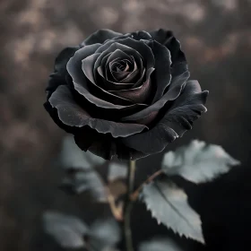 Allure of a Black Rose