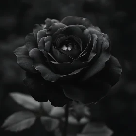 Mystical Black Rose