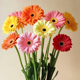 Vibrant Gerbera Flowers