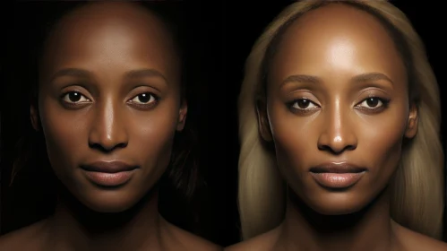 Captivating Portrayal of Women in Different Ethnicities with Global Illumination