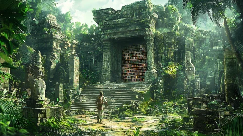 Mystical Ancient Jungle Ruins