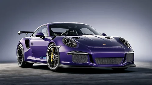 Purple GT3 Sports Automobile