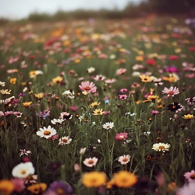 Colorful Wildflower Meadow Picture