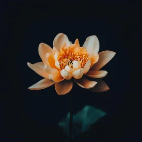 Elegant Bloom of a Lotus