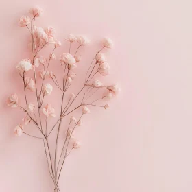 Soft Botanical Beauty in Pastel