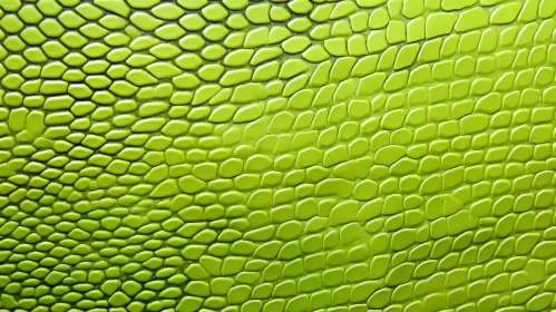 Bright Green Snake Skin Texture: A Study in Organic Sculpting and Glass Art