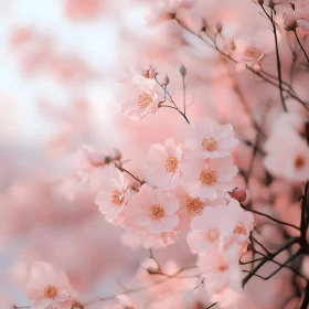 Tender Pink Flower Blossoms