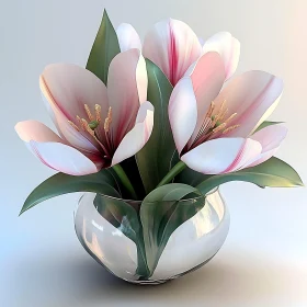 Beautiful Lily Arrangement