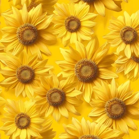 Vibrant Sunflowers Floral Display