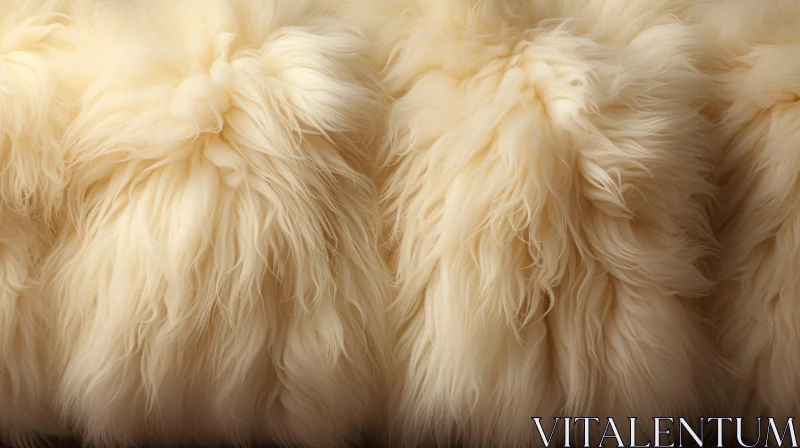 Exquisite White Fur in Amber Hues: A Petcore Masterpiece AI Image