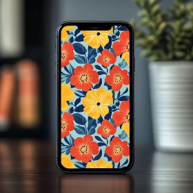 Bright Floral Smartphone Wallpaper