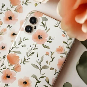 Delicate Flower Pattern Phone Case