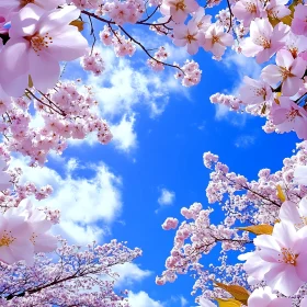 Springtime Bloom of Cherry Blossoms