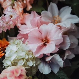 Elegant Floral Arrangement with Multicolored Blooms