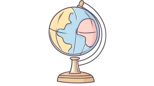 Geography Globe Illustration