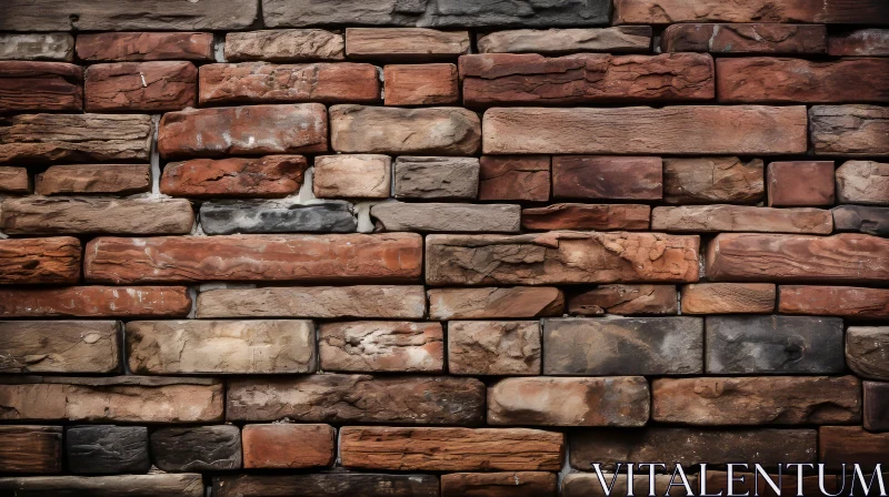 Rustic Charm of Old Stone Wall - Craftcore and Eco-friendly AI Image