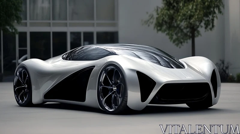 Modern Luxury Vehicle Concept AI Image