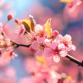 Close-Up of Cherry Blossoms