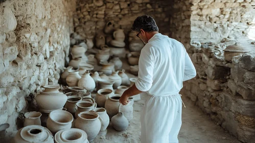 Ancient Pottery Workshop Inspection