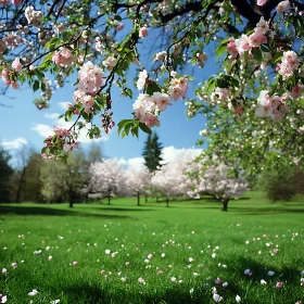 Serene Cherry Blossoms in Bloom