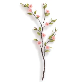 Pink Cherry Blossom Flowering Branch