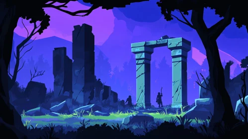 Adventurers Among Ancient Ruins