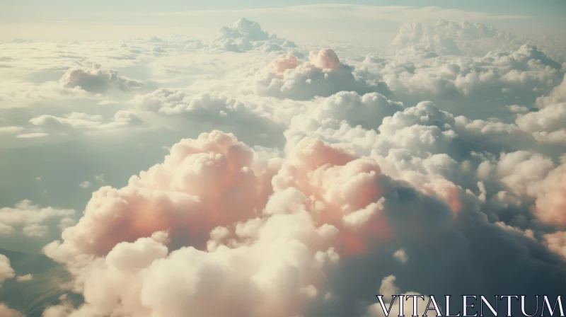 Nature-Inspired Dreamy Sky Rendered in Cinema4D AI Image