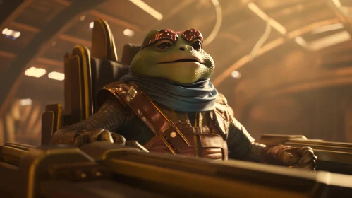 Star Wars Robot Frog: A Photorealistic Space Odyssey