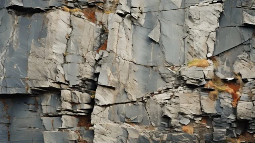 Nature's Wonders: Cracked Rock Textures