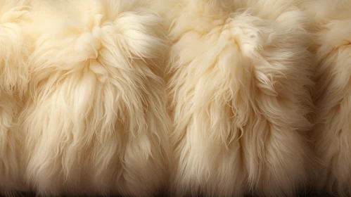 Exquisite White Fur in Amber Hues: A Petcore Masterpiece