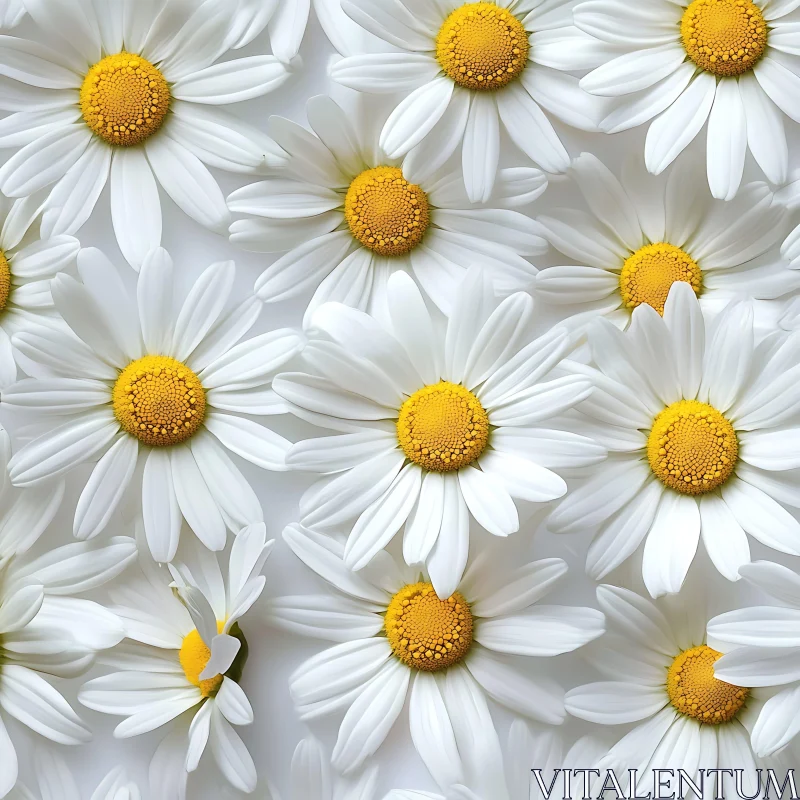 AI ART Enchanting Daisies in Bloom