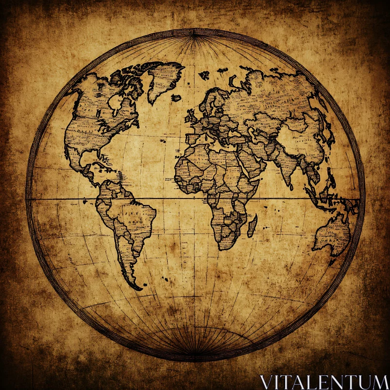 Historic Global Cartography Image