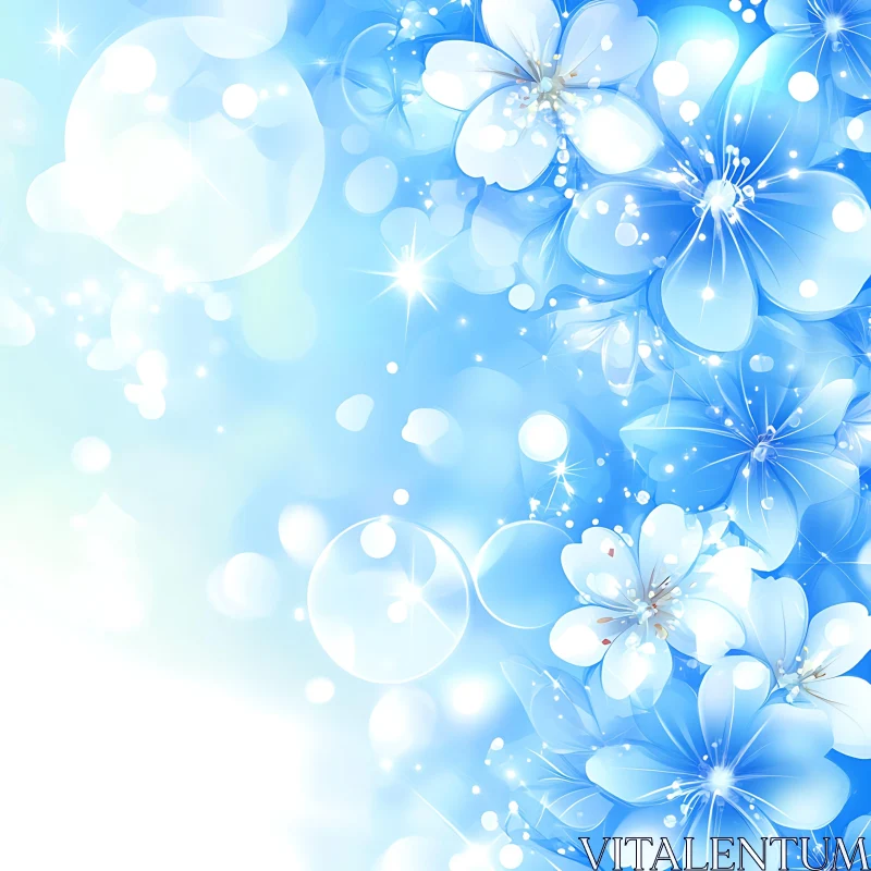 Dreamy Blossom with Translucent Bubbles Dreamy Blossom with Translucent Bubbles