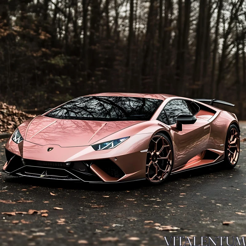 Luxury Orange Automobile