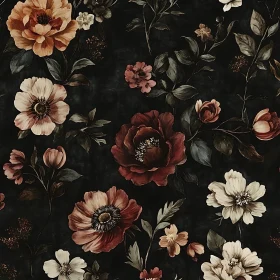 Vintage Floral Artwork