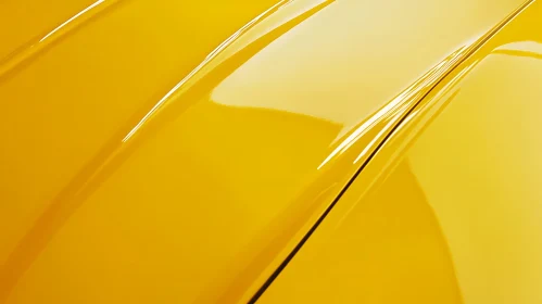 Abstract Yellow Glossy Surface