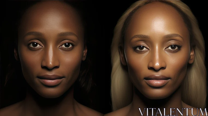 Captivating Portrayal of Women in Different Ethnicities with Global Illumination AI Image