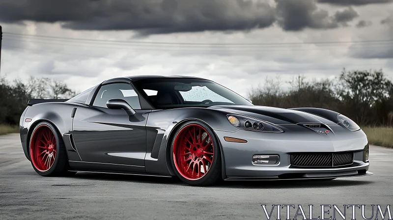 Sleek Modern Sports Car